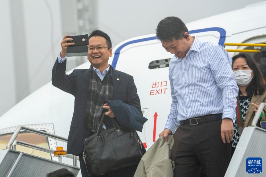 重慶商用便で國産大型旅客機C919が運航スタート