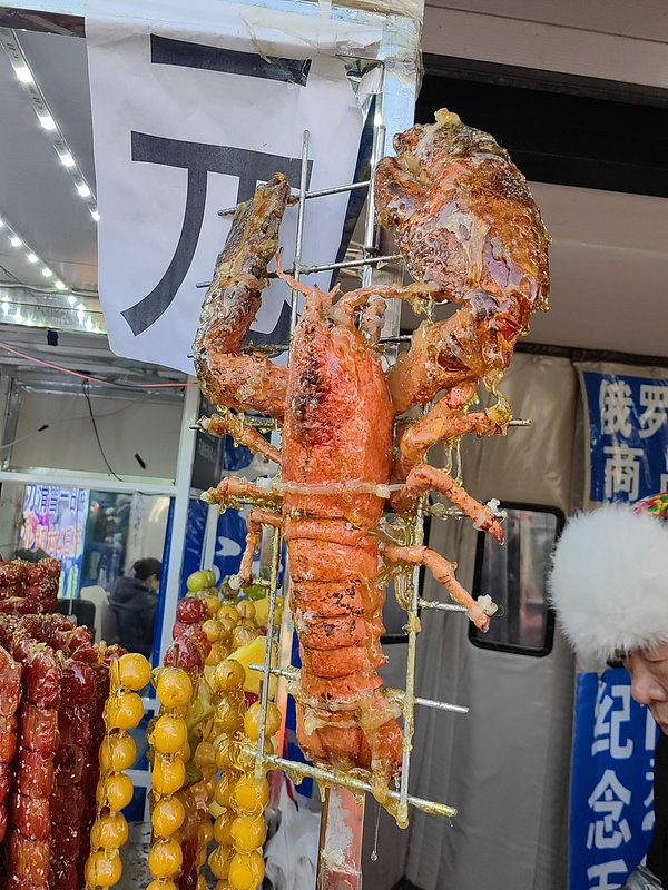 何でも飴がけに？ますます「暴走」続ける哈爾浜のゲテモノ?タンフールー　黒竜江省