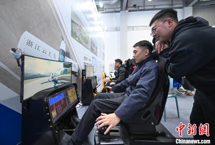 注目集める低空経済関連製品　浙江國際スマート交通産業(yè)博覧會