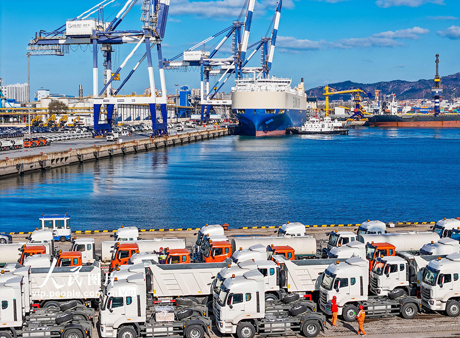 自動車の「海外進出」を後押しする煙臺港　山東省