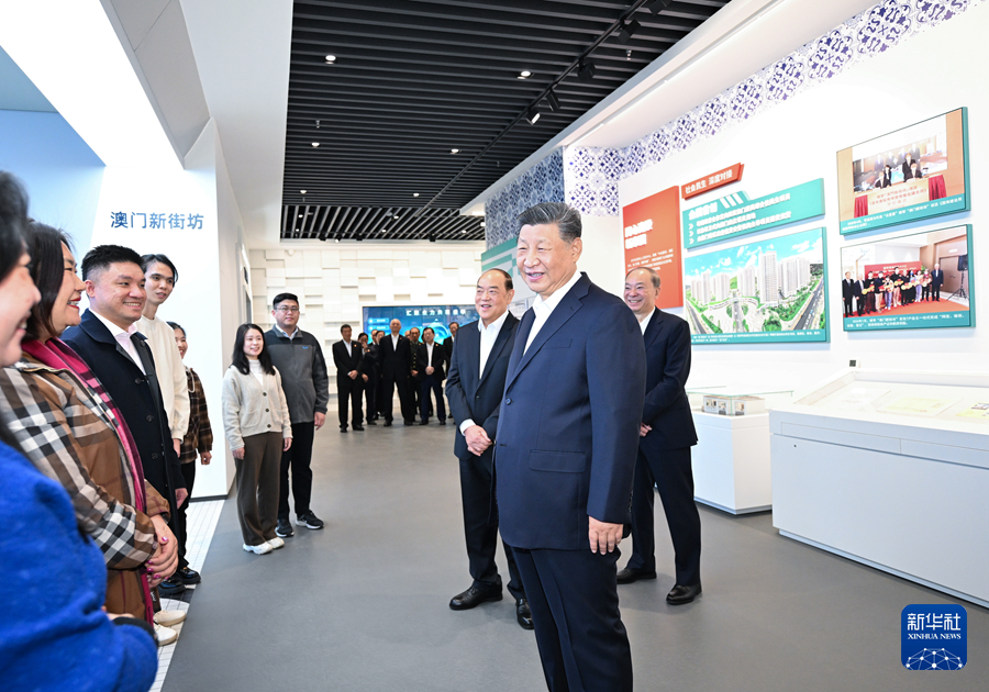 習(xí)近平國(guó)家主席が橫琴粵澳深度合作區(qū)を視察