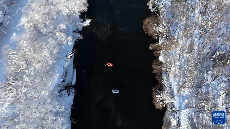 冬の新體験！ラフティングで霧氷鑑賞　黒竜江省