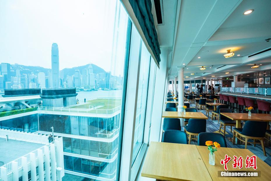 中國(guó)初の國(guó)営自主運(yùn)航クルーズ船「鼓浪嶼」が母港の香港を出航