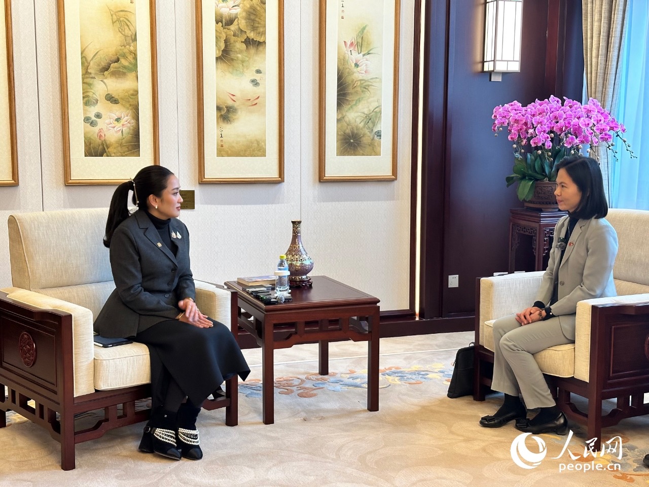 タイのペートンターン首相「タイ中関係は著実な発展を続けると信じる」