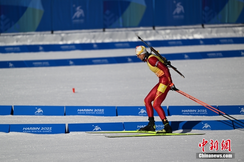 バイアスロン男子4×7.5キロリレーで中國が銅メダル、金は日本　アジア冬季競技大會