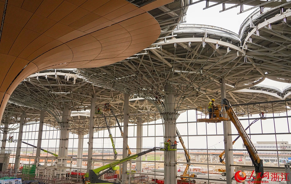 急ピッチで建設進む臨空経済區(qū)を強化する嘉興南湖空港　浙江省嘉興