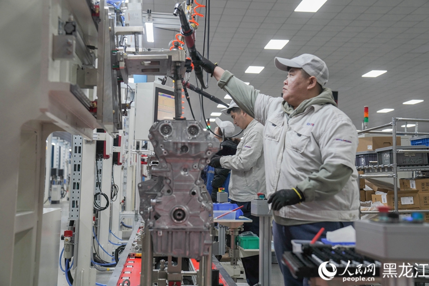 企業(yè)が生産に全力投入、幸先良いスタート目指す　黒竜江省