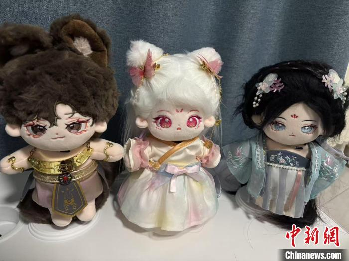 徐文晴さんがコレクションしているぬいぐるみ（寫真提供?徐文晴さん）。