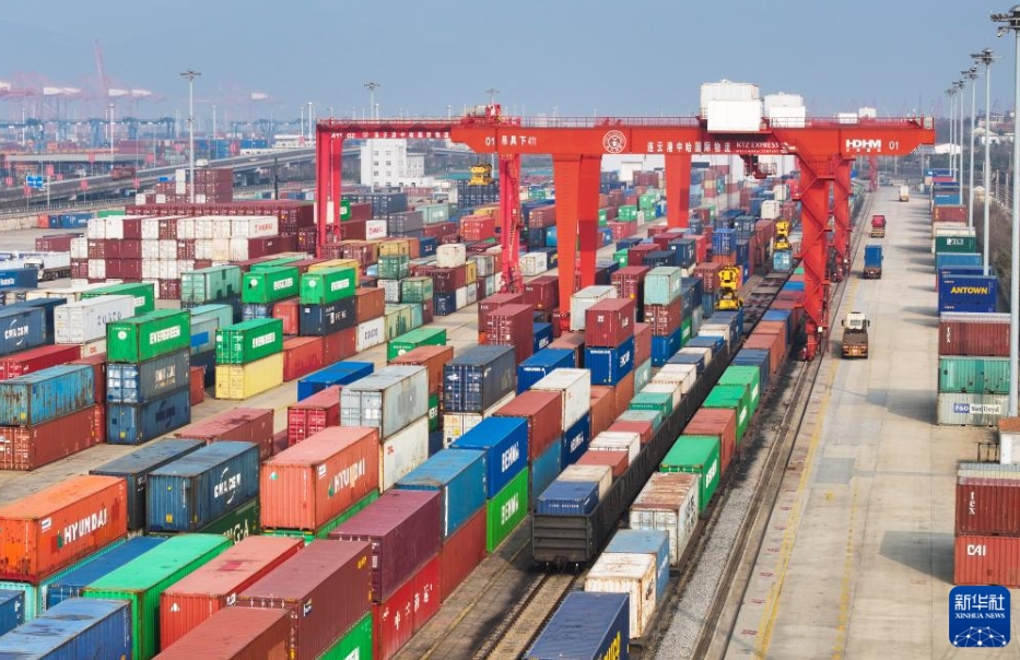 連雲(yún)港中歐班列の今年1～2月における発著數(shù)が前年同期比22.9％増に　江蘇省