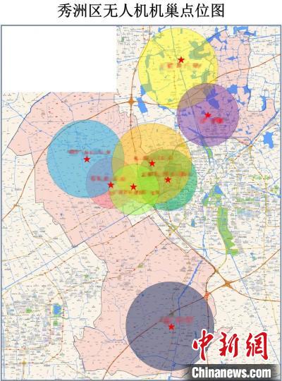 今年2月の秀洲區(qū)ドローンポート。畫像提供：秀洲區(qū)消防救援局