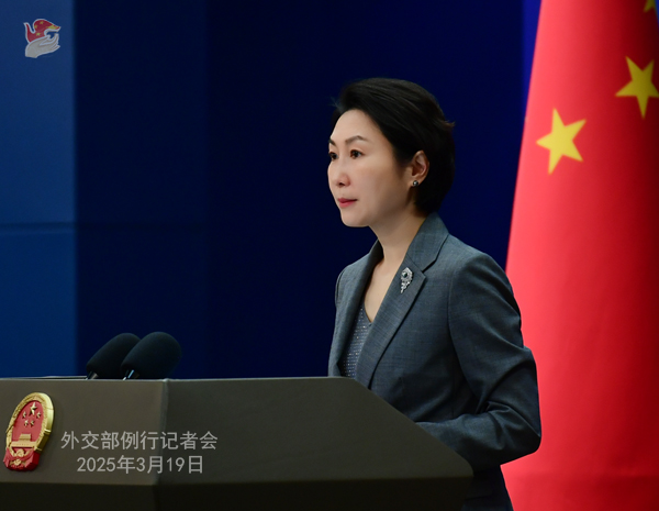 外交部「日本が中國と共に中日関係の健全かつ安定的で前向きな発展を推進することを望む」