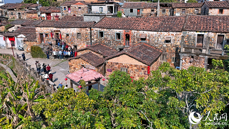歴史と自然の美を楽しめる樟腳村（撮影?李昌乾）。