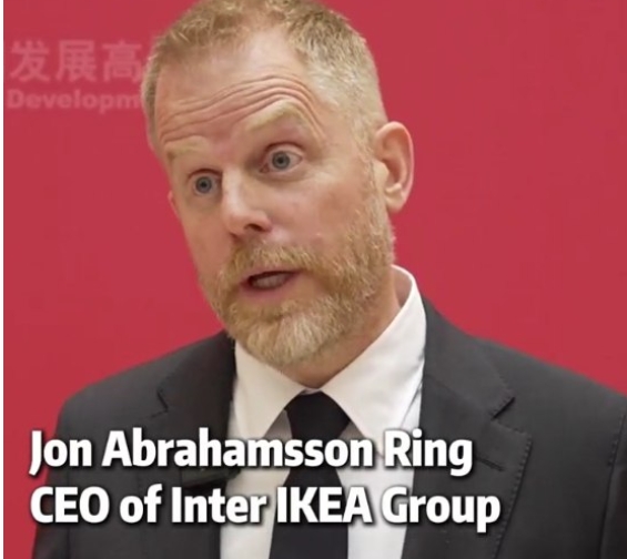 イケアグループのCEO「中國経済に対して揺るぎない信頼」