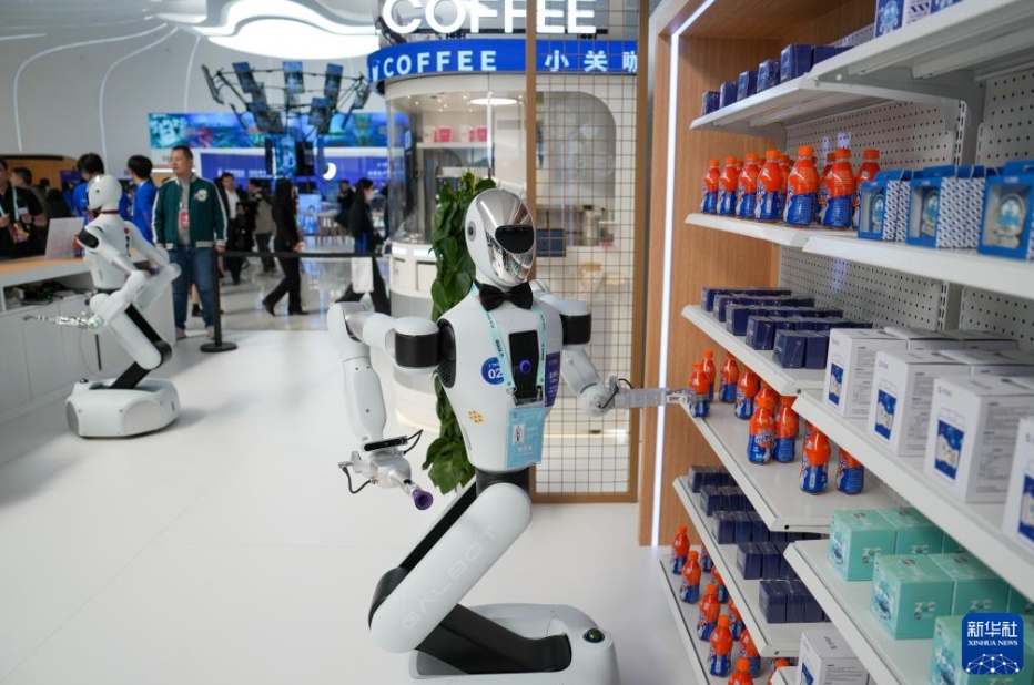 中関村フォーラム年次総會でロボットが活躍　北京