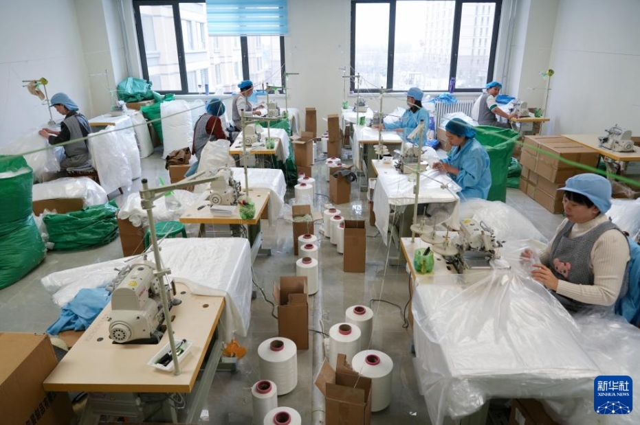 階下に降りれば勤務(wù)先「雄安新區(qū)創(chuàng)工坊」　河北省