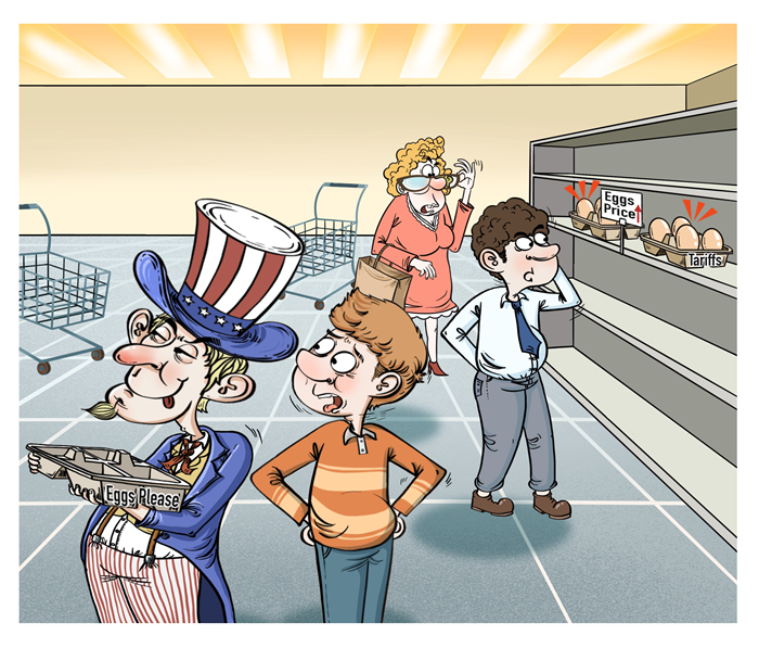 イラスト作成?譚希光（イラストの著作権は人民網(wǎng)が保有。無斷転載禁止）