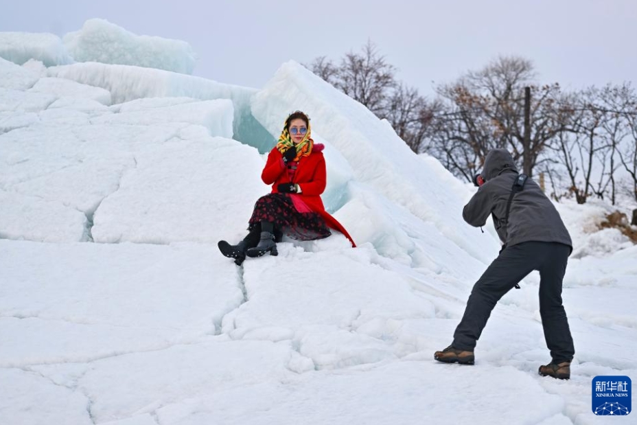 興凱湖がまもなく全面的な解氷へ　黒竜江省鶏西