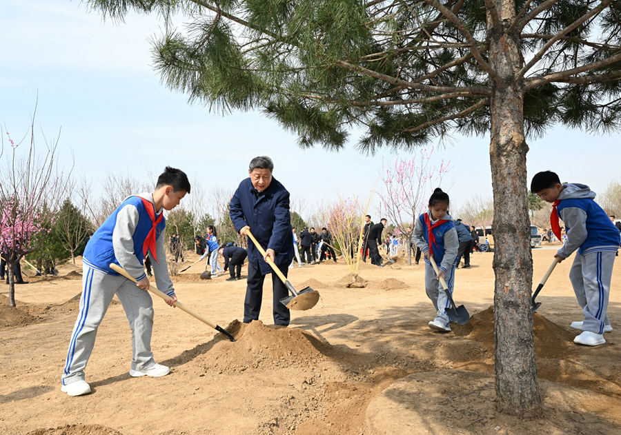 習(xí)近平総書記が首都ボランティア植樹活動に參加「祖國の大地をより緑豊かで生き生きとしたものに」