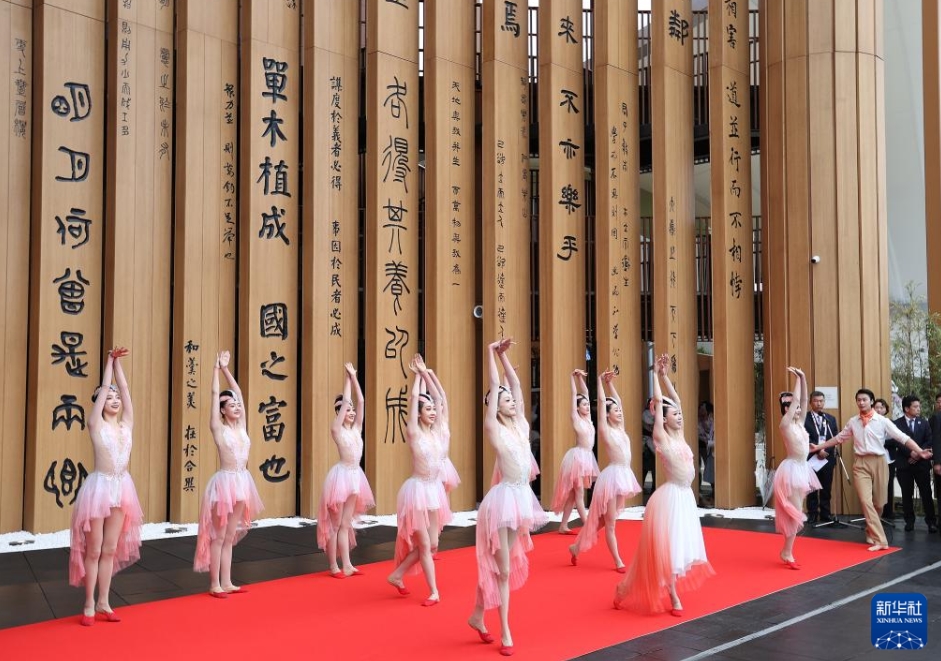 日本大阪?関西萬(wàn)博の中國(guó)パビリオンが開(kāi)館