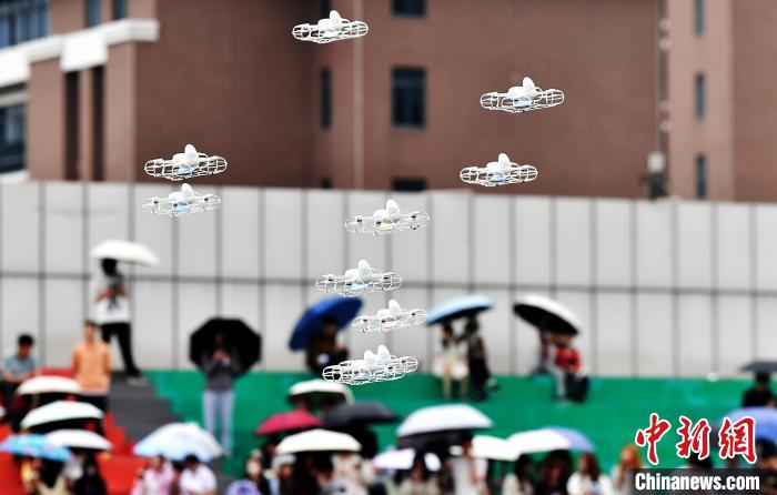 注目集まるドローン「低空域+」産業(yè)　福建省福州で産業(yè)フェア