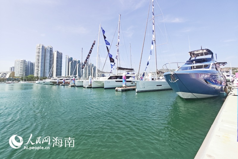 第5回消費財博?三亜國際ヨット展示エリアがオープン　一流ブランドが勢揃い