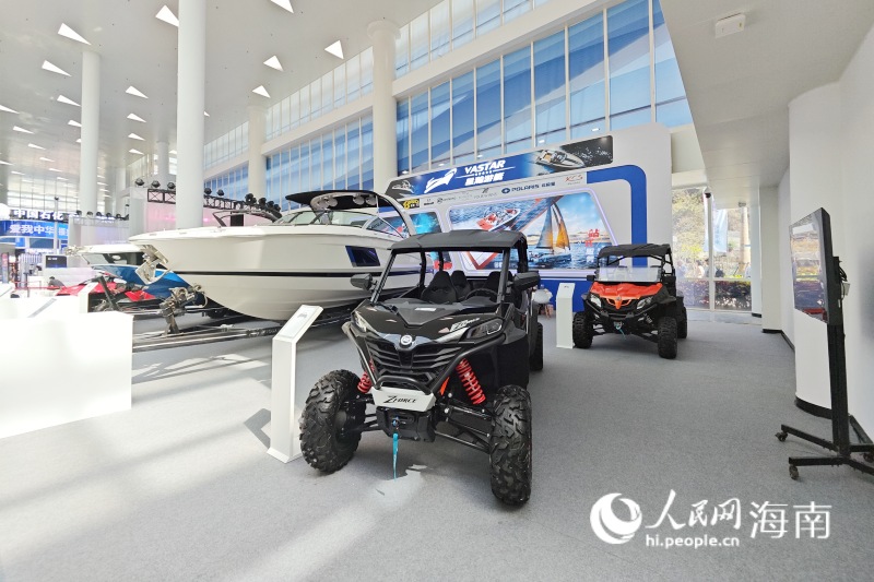第5回消費(fèi)財(cái)博?三亜國際ヨット展示エリアがオープン　一流ブランドが勢揃い