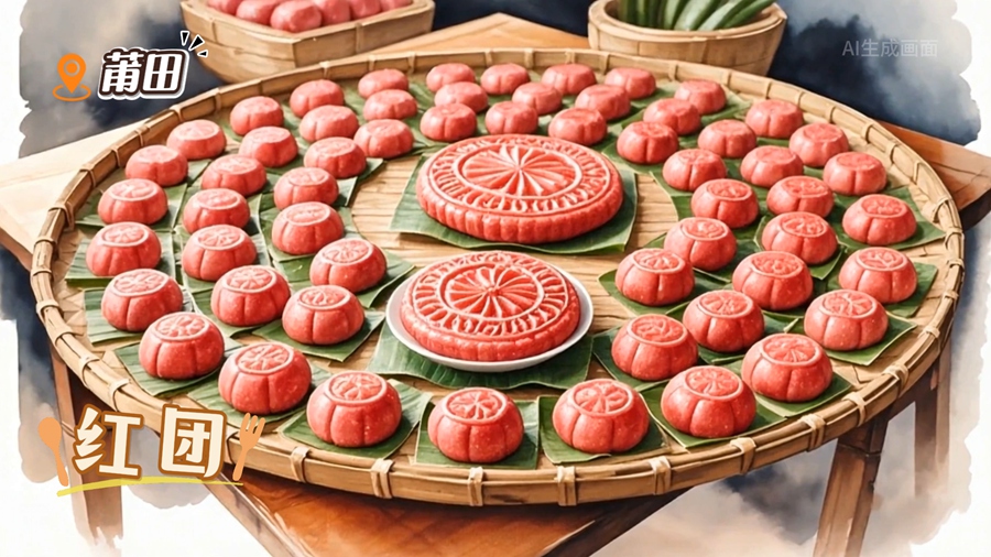 AI生成動畫で見る福建省のグルメの數々