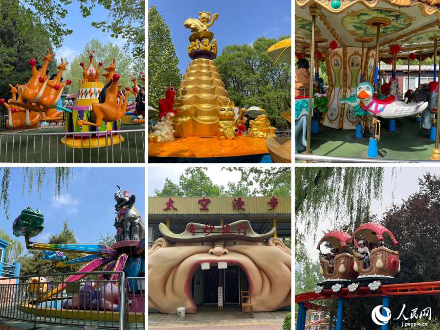 「ゆる系」アトラクションの數(shù)々（撮影?勝又あや子）。