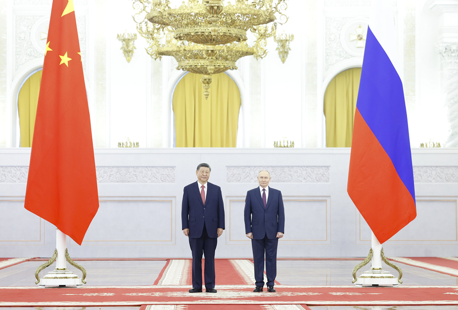 習(xí)近平國家主席がプーチン露大統(tǒng)領(lǐng)と會(huì)談