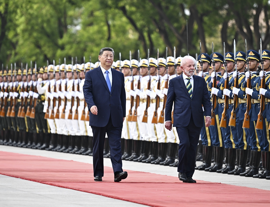 習(xí)近平國家主席がブラジルのルーラ大統(tǒng)領(lǐng)と會談