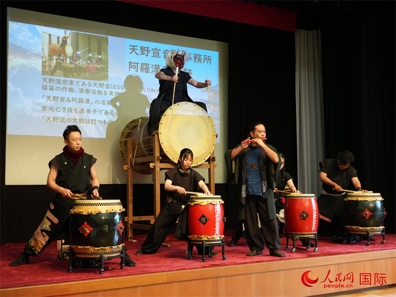 寫真：太鼓パフォーマンス（撮影?許可）