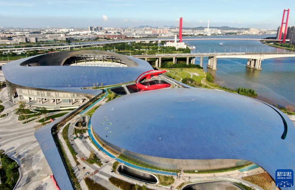 「第15回全國(guó)運(yùn)動(dòng)會(huì)」控え、徳勝體育センターが竣工　広東省佛山