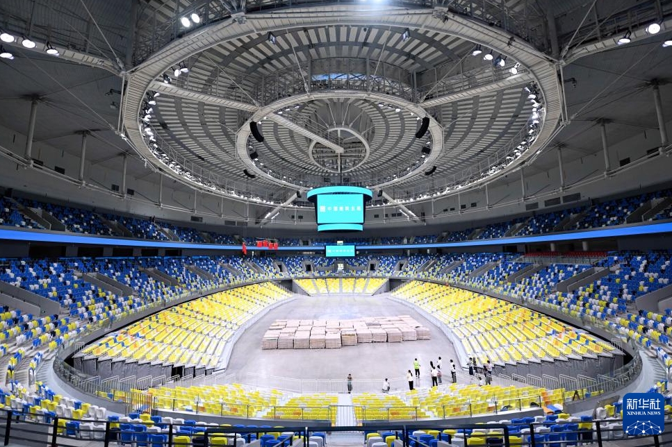 「第15回全國(guó)運(yùn)動(dòng)會(huì)」控え、徳勝體育センターが竣工　広東省佛山