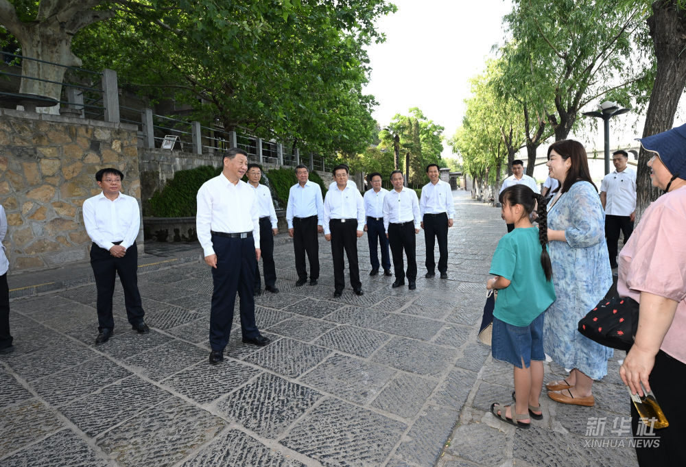 習(xí)近平総書記が河南省洛陽(yáng)市を視察