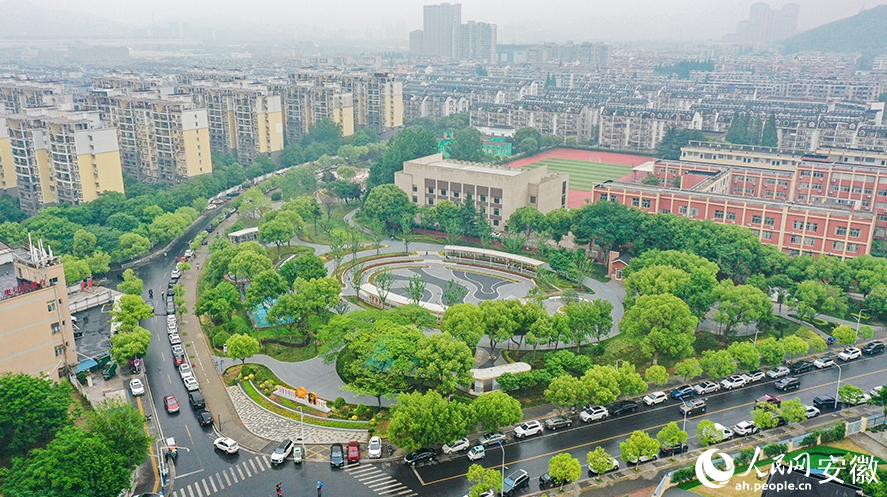 104ヶ所あるポケットパークで自然を満喫　安徽省馬鞍山市