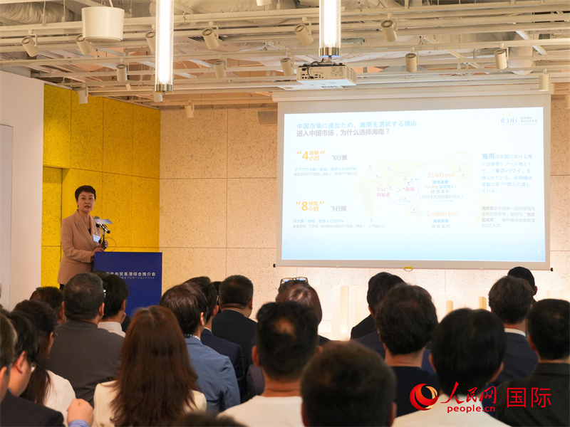 プロモーションの様子（撮影?許可）。