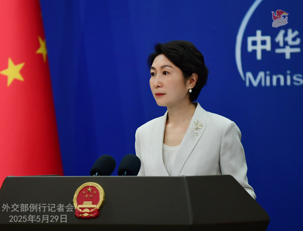 外交部「中國の自國管轄海域での気象観測ブイ設(shè)置は合法」