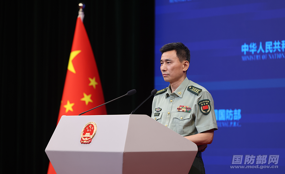 國(guó)防部「平和的発展の道を歩むよう日本に促す」