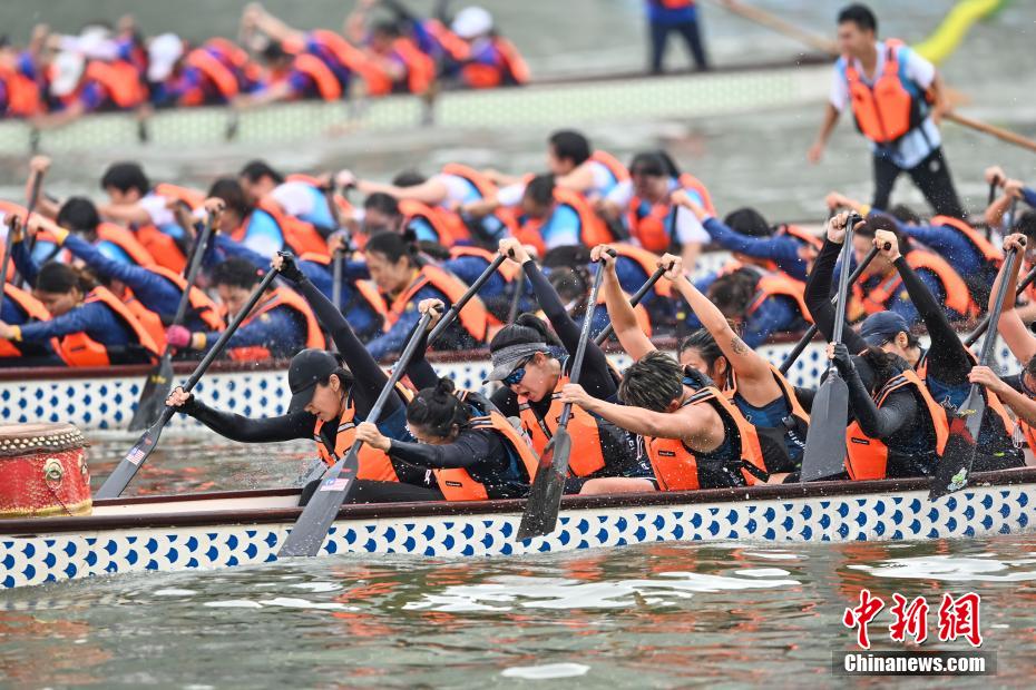 2025年広州國(guó)際ドラゴンボートレース招待試合が開幕