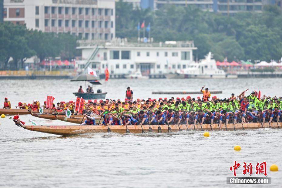 2025年広州國(guó)際ドラゴンボートレース招待試合が開幕