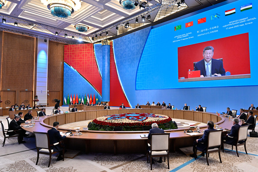 習(xí)近平國家主席が第2回中國?中央アジアサミットで基調(diào)演説