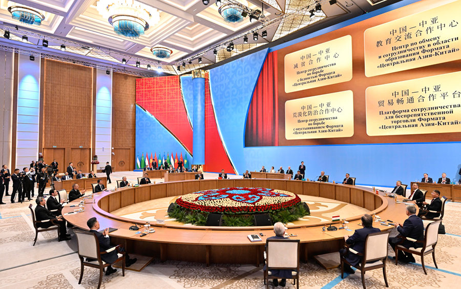 習(xí)近平國家主席が第2回中國?中央アジアサミットで基調(diào)演説