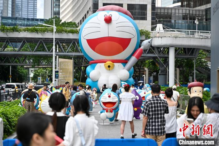 「ドラえもんとフレンズ巡回特別展」が広州でスタート　広東省