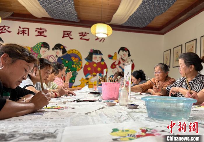 「中國年畫の里」を訪ねて　四川省綿竹市