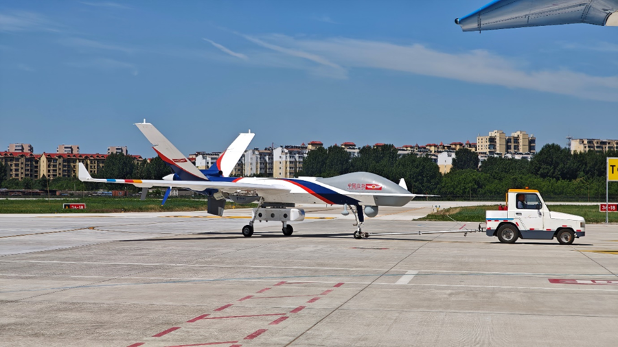 緊急災害救援ドローン「翼竜?2H」。（畫像提供：中國航空工業(yè)集団有限公司）