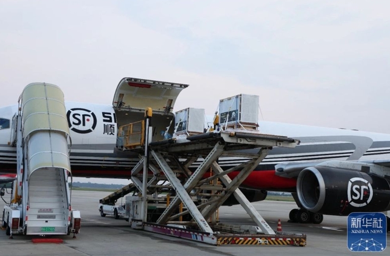 アドベンチャーワールドのパンダ4頭が中國に無事到著