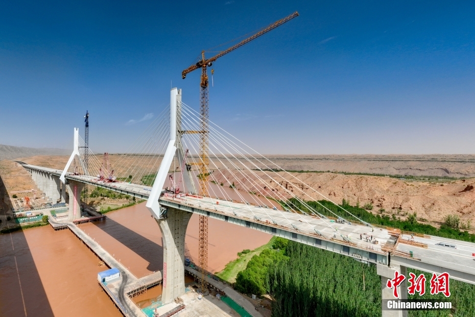 寧夏區(qū)間で最も高さのある大橋の閉合が完了