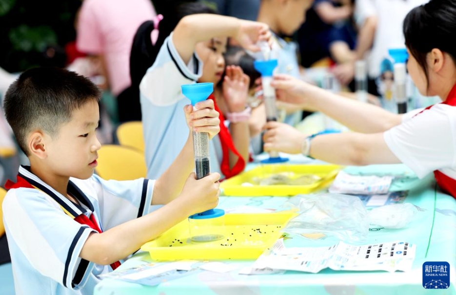 夏休み、各種活動を楽しむ子どもたち
