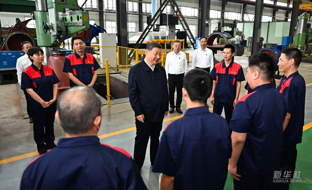 習(xí)近平総書(shū)記が山西省陽(yáng)泉市の製造業(yè)企業(yè)を視察