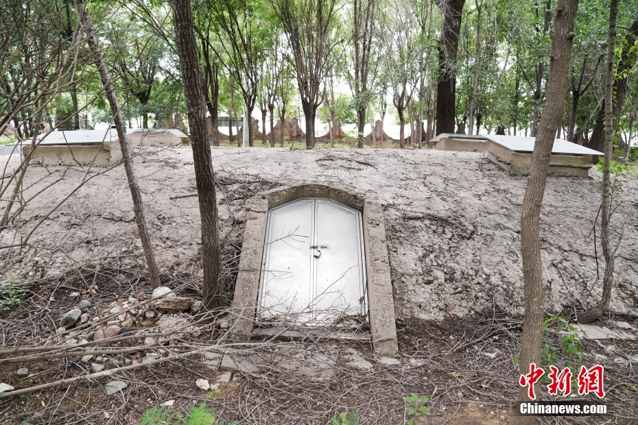 中國侵略日本軍の航空機掩體壕跡を訪ねて　北京